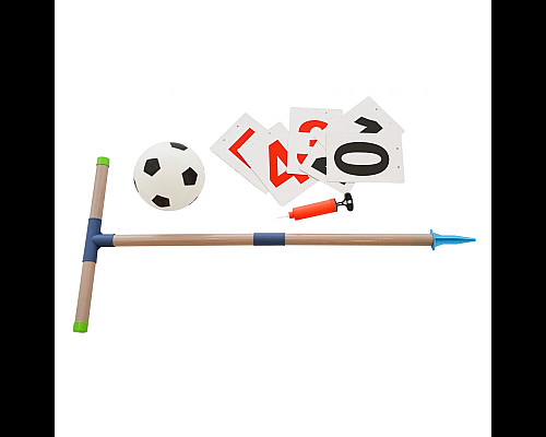 Ворота футбольні дитячі Ramiz JB8885D 64 x 97 x 34, чорно-білі