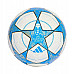 Футбольний м'яч Adidas UCL Training 25/26 League Stage розмір 3, біло-блакитний