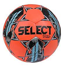 М'яч футзальний Select Futsal Street v22 розмір 4, оранжево-чорний