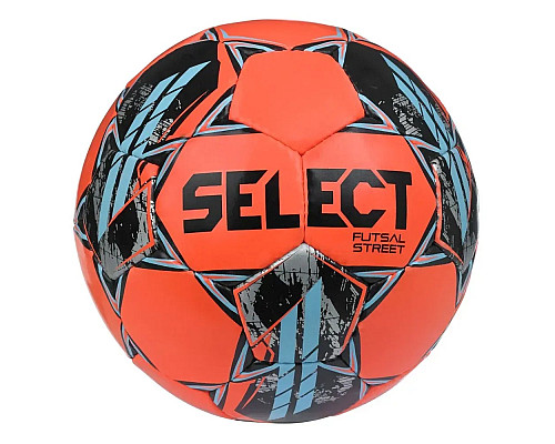 М'яч футзальний Select Futsal Street v22 розмір 4, оранжево-чорний
