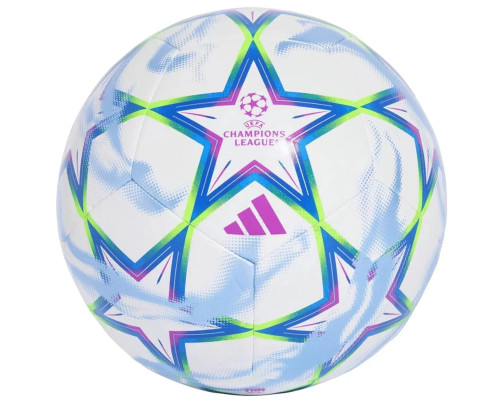 М'яч футбольний Adidas UEFA Champions League Training Ball KZ2981 розмір 5, біло-синій