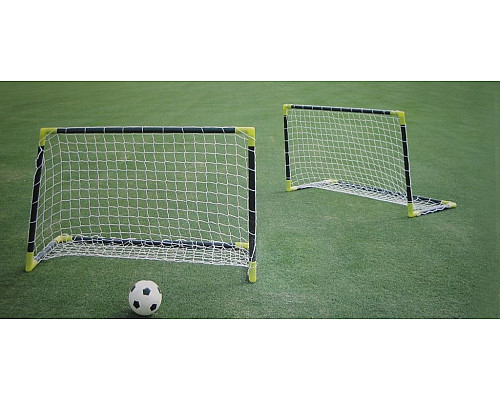 Ворота футбольні Spartan Sport 91 х 61 х 45 см, чорні