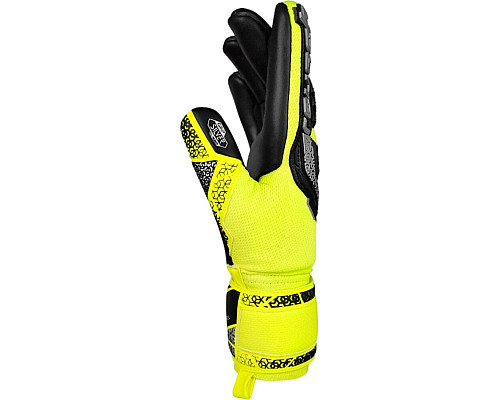 Рукавички воротарські Reusch Attrakt Freegel Silver 5570235 2025 р.8, жовто-чорні