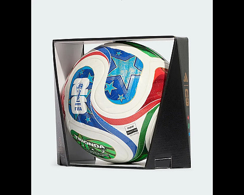 Футбольний м'яч Adidas FIFA World Cup 26 Trionda Pro розмір 5,біло-червоний