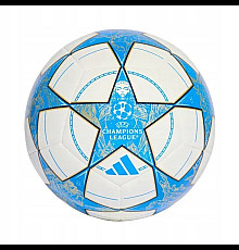 Футбольний м'яч Adidas UCL Training 25/26 League Stage розмір 5, біло-голубий