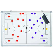 Дошка тактична Meta Magnetic Tactic Board 60 х 90 см, сіра