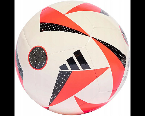 Футбольний м'яч Adidas Fussballliebe Euro 2024 Club розмір 5, біло-червоний