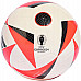 Футбольний м'яч Adidas Fussballliebe Euro 2024 Club розмір 5, біло-червоний