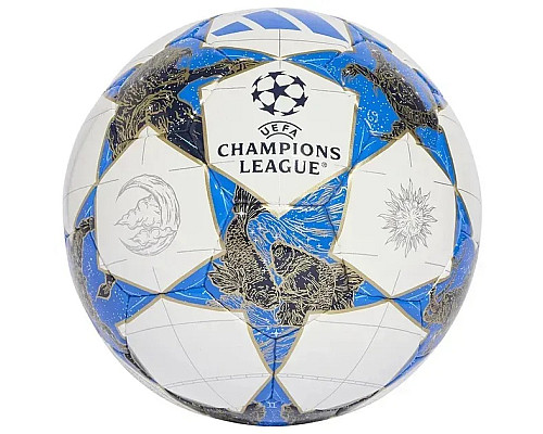 М'яч футзальний ADIDAS UCL PRO SALA 25/26 розмір 4, біло-синій