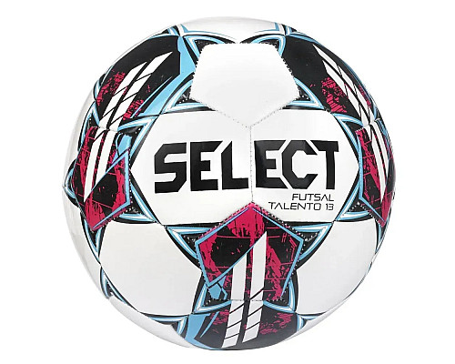 М'яч футзальний Select Futsal Talento 13 v22 розмір 3, біло-синій