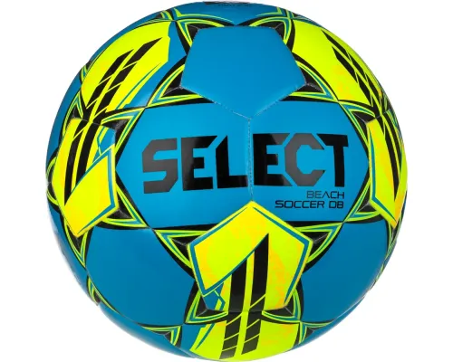 М'яч для пляжного футболу Select BEACH SOCCER DB v23 розмір5, зелено-синій