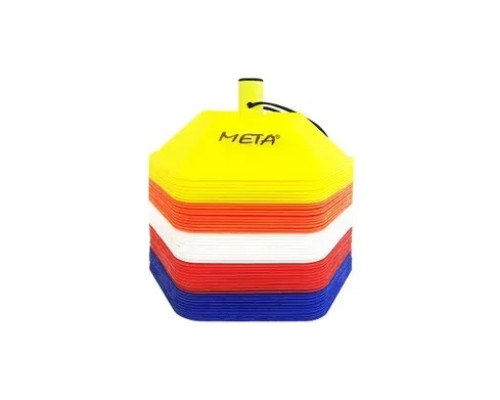 Набір фішок для розмітки Meta Marker Cone Octagon Set of 50 шт, різнокольоровий