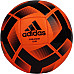 М'яч футбольний Adidas Starlancer Club Ball IA0973 розмір 4, чорно-помаранчевий