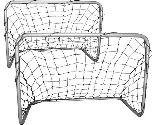 Ворота футбольні Enero 78 x 56 x 45 см, сірі