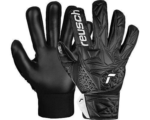 Рукавички воротарські Reusch Attrakt Starter Solid Finger Support Junior 5472511 7700 р.5, чорні