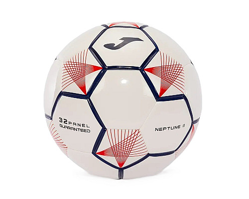 М'яч футбольний Joma NEPTUNE II розмір 5, біло-червоний