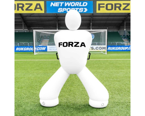 Манекен футболіста надувний FORZA Giant GK195 см, білий
