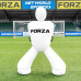 Манекен футболіста надувний FORZA Giant GK195 см, білий