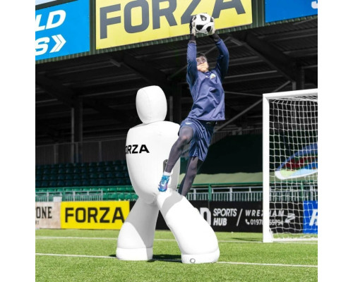 Манекен футболіста надувний FORZA Giant GK195 см, білий