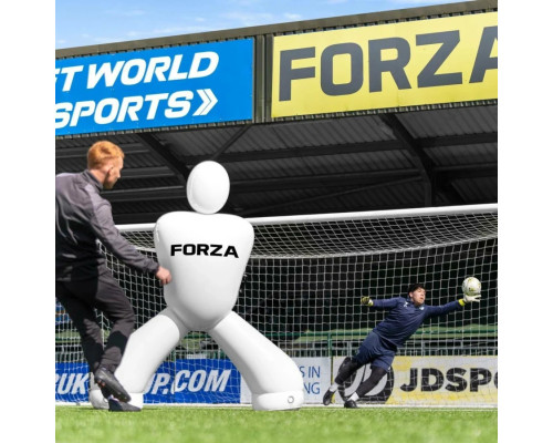 Манекен футболіста надувний FORZA Giant GK195 см, білий