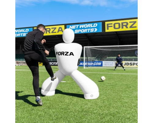 Манекен футболіста надувний FORZA Giant GK195 см, білий