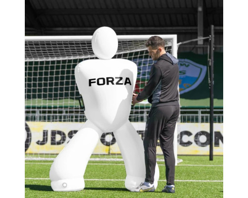 Манекен футболіста надувний FORZA Giant GK195 см, білий