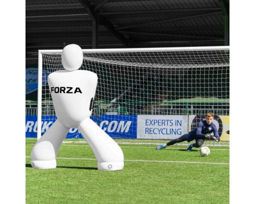 Манекен футболіста надувний FORZA Giant GK195 см, білий