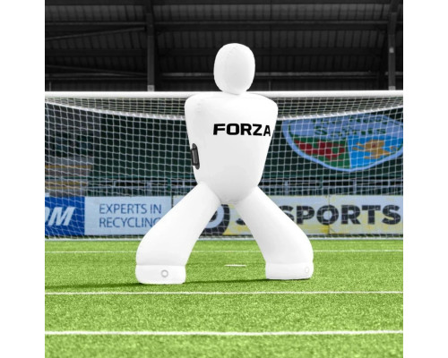 Манекен футболіста надувний FORZA Giant GK195 см, білий