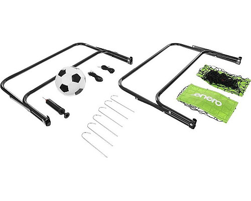 Ворота футбольні Enero 60 х 45 х 24 см, чорні