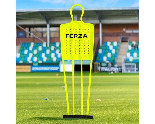 Манекен футболіста FORZA 180 см, жовтий