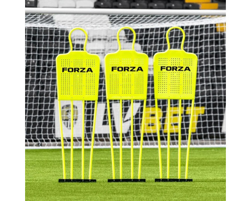 Манекен футболіста FORZA 180 см, жовтий