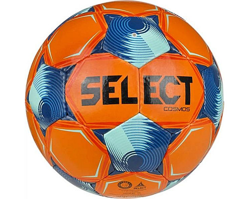 М'яч футбольний SELECT COSMOS v26 розмір 5, оранжево-синій