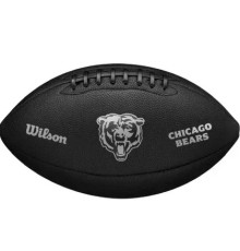 М'яч для американського футболу Wilson NFL TEAM METALLIC PREMIERE CH OF, чорний