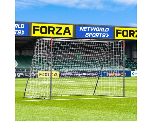 Ворота футбольні FORZA Steel42 300 х 200 см, сірі