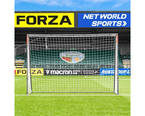 Ворота футбольні FORZA Steel42 300 х 200 см, сірі