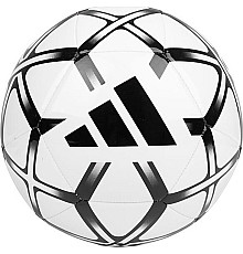 М'яч футбольний Adidas Starlancer Club IP1648 розмір 3, біло-чорний