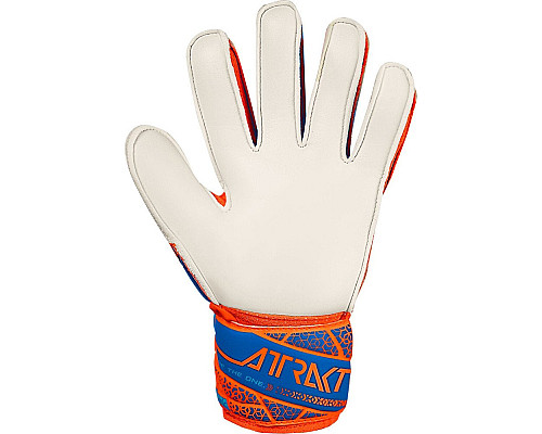 Рукавички воротарські Reusch Attrakt Solid Junior 5572515 2290 р.5,5, помаранчево-сині