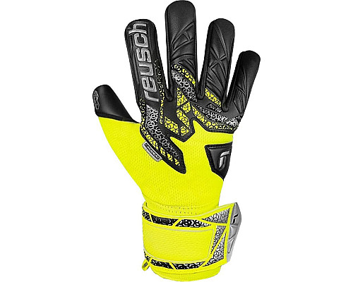 Рукавички воротарські Reusch Attrakt Gold X NC 5570955 2025 р.10, жовто-чорні