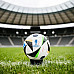 Футбольний м'яч Adidas Fussballliebe Euro 2024 OMB розмір 5, біло-чорний