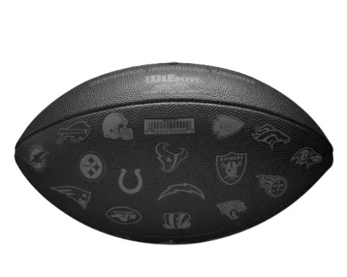 М'яч для американського футболу Wilson NFL 32 TEAM FOOTBALL, чорний