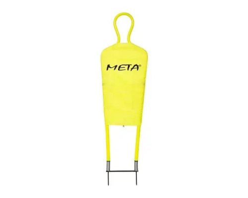 Манекен футболіста універсальний Meta Defender man Dummy  125-185 см, жовтий