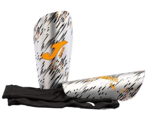 Щитки Joma SPIDER розмір L (зріст 180-190 см), сріблясті
