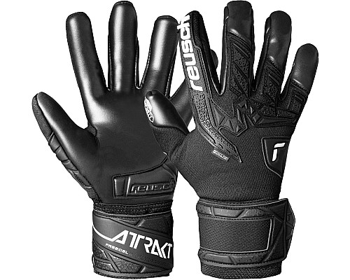 Рукавички воротарські Reusch Attrakt Freegel Infinity 5570735 7700 р. 7,5, чорні