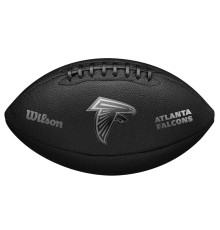 М'яч для американського футболу Wilson NFL TEAM METALLIC PREMIERE AT OF, чорний
