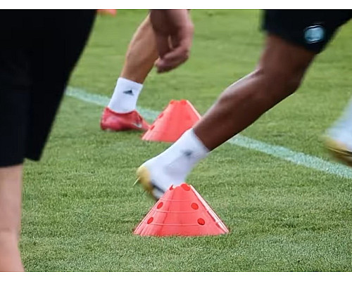 Конуси для футболу Yakimasport 100120 20 шт, різнокольорові