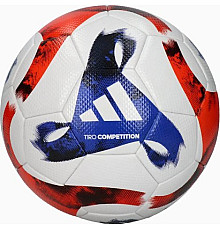 М'яч футбольний Adidas Tiro Competition Ball HT2426 розмір 5, біло-червоний