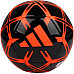 М'яч футбольний Adidas Starlancer Club IP1650 розмір 3, чорно-червоний