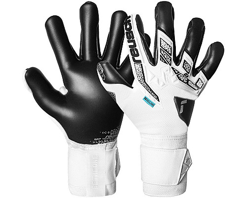 Рукавички воротарські Reusch Attrakt Freegel Gold X р.8, чорно-білі