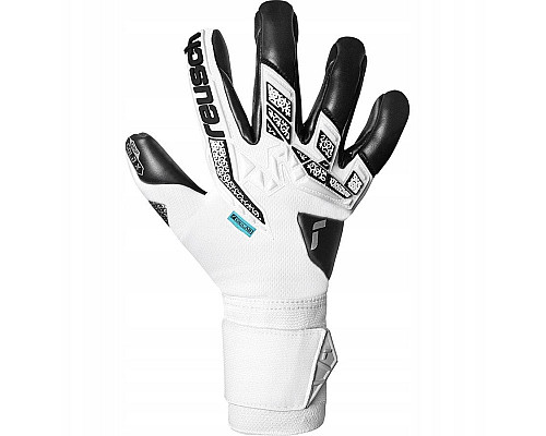 Рукавички воротарські Reusch Attrakt Freegel Gold X р.8, чорно-білі