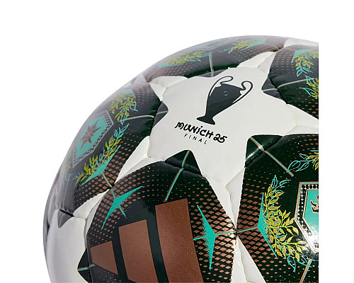 М'яч для футзалу Adidas UCL PRO SALA 2025 Munich розмір 4, біло-зелений